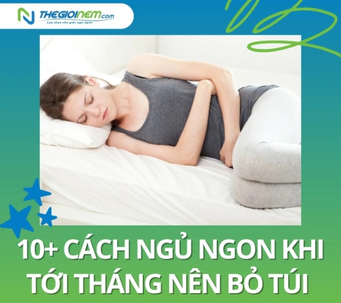 10+ cách ngủ ngon khi tới tháng nên bỏ túi 