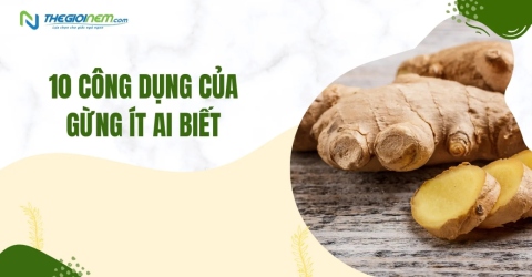 10 công dụng của gừng ít ai biết