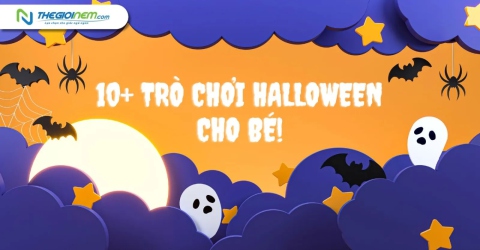 10+ trò chơi Halloween phù hợp cho bé