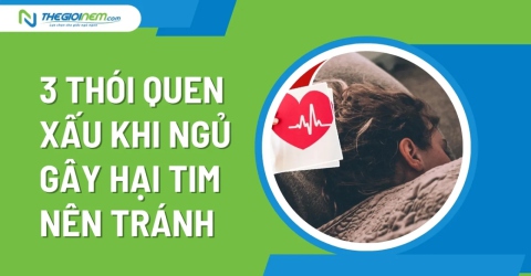 3 thói quen xấu khi ngủ gây hại tim nên tránh