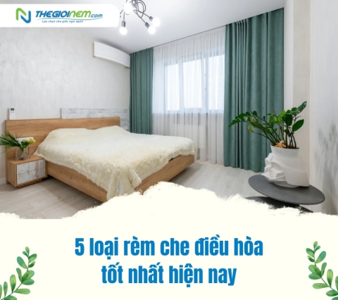 5 loại rèm che điều hòa tốt nhất hiện nay