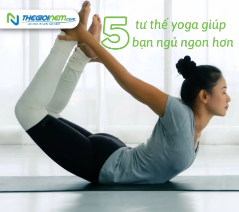 5 tư thế yoga giúp bạn ngủ ngon hơn 