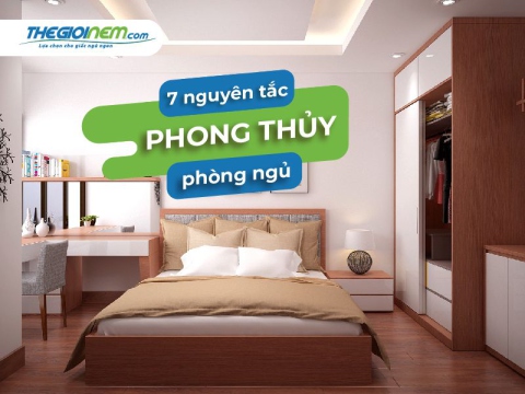 7 Nguyên tắc phong thủy phòng ngủ cần lưu ý | Thegioinem.com