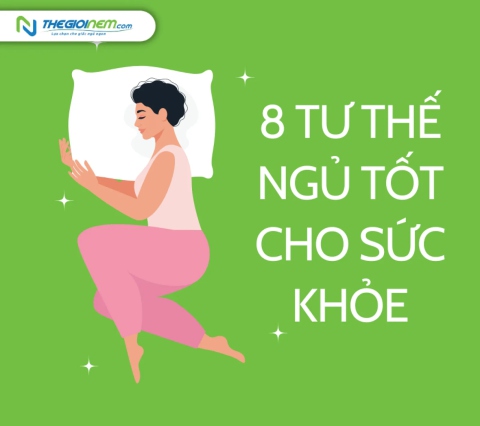 8 Tư Thế Ngủ Tốt Cho Sức Khỏe Mà Bạn Nên Biết!!