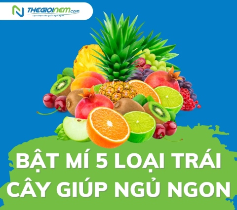 Bật mí 5 loại trái cây giúp ngủ ngon