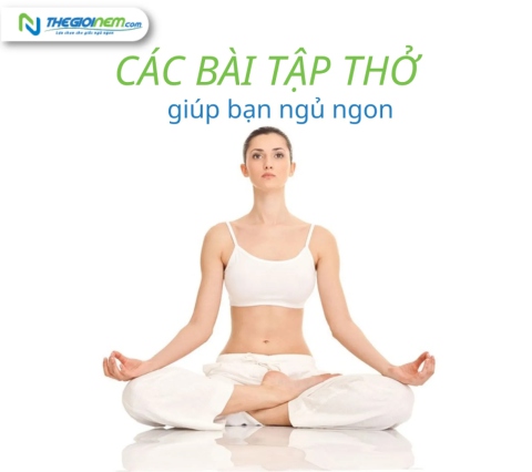 Các bài tập thở giúp bạn ngủ ngon