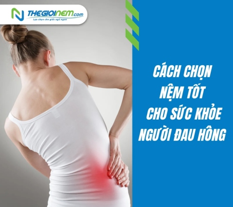 Cách chọn nệm tốt cho sức khỏe người đau hông - Thế Giới Nệm