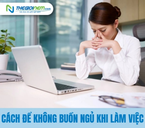 Cách để không buồn ngủ khi làm việc | Thegioinem.com