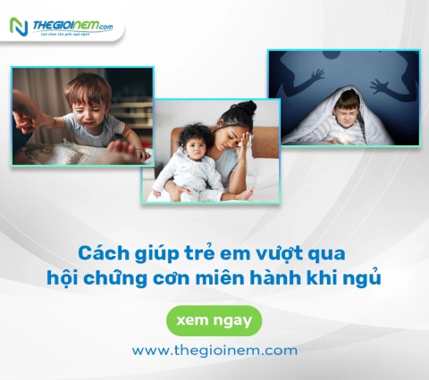 Cách giúp trẻ em vượt qua hội chứng cơn miên hành khi ngủ