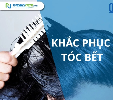 Cách khắc phục tình trạng ngủ dậy tóc bị bết