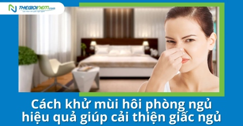 Cách khử mùi hôi phòng ngủ hiệu quả giúp cải thiện giấc ngủ