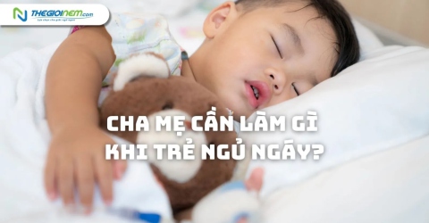 Cha mẹ cần làm gì khi trẻ ngủ ngáy?