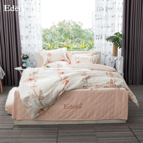 Bộ ga Edena Cotton In 450 Giảm Giá 15% Tại Thegioinem.com