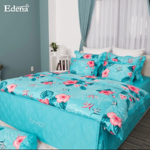 Bộ ga Edena Cotton In 451 Giảm Giá 15% Tại Thegioinem.com