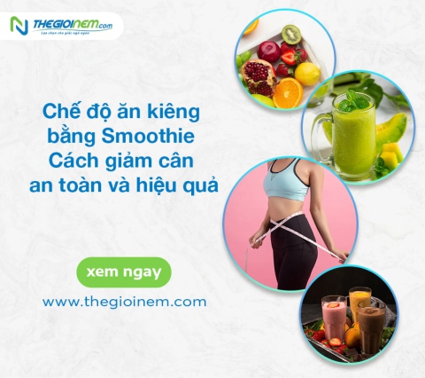 Chế độ ăn kiêng Smoothie - Cách giảm cân an toàn và hiệu quả