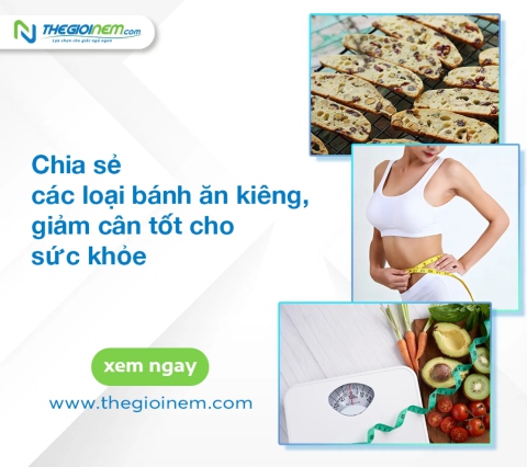 Chia sẻ bạn các loại bánh ăn kiêng giảm cân tốt cho sức khỏe