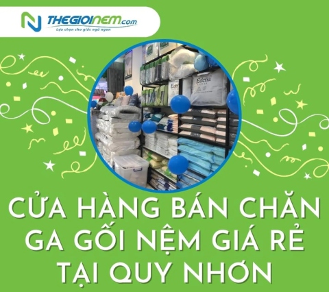 Cửa hàng bán chăn ga gối nệm giá rẻ tại Quy Nhơn | Thegioinem