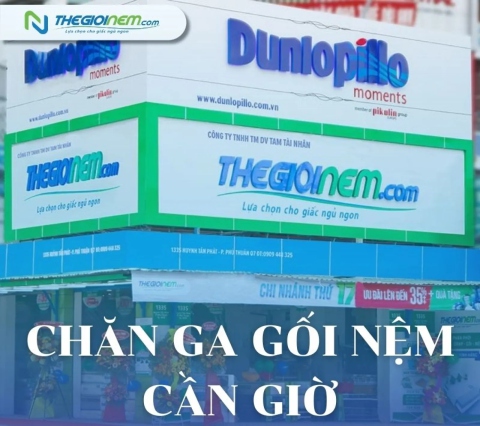 Cửa hàng bán chăn ga gối nệm tại Cần Giờ