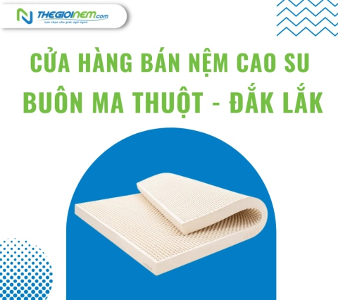 Cửa hàng bán nệm cao su Buôn Ma Thuột - Đắk Lắk | Thegioinem.com