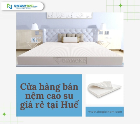 Cửa hàng bán nệm cao su giá rẻ tại Huế | Thegioinem.com