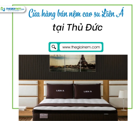 Cửa hàng bán nệm cao su Liên Á giá rẻ tại Thủ Đức