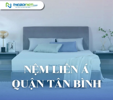 Cửa hàng bán nệm cao su Liên Á tại quận Tân Bình