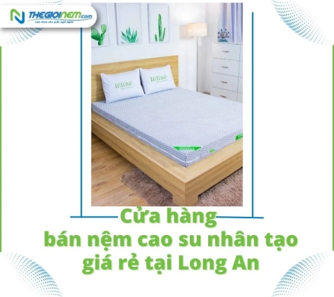 Cửa hàng bán nệm cao su nhân tạo giá rẻ tại Long An