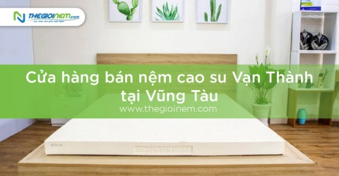 Cửa hàng bán nệm cao su Vạn Thành tại Vũng Tàu | Thegioinem.com