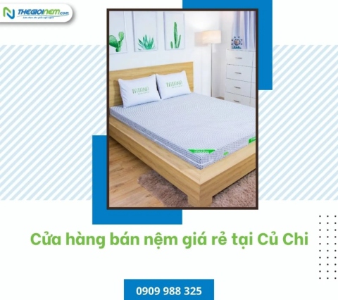 Cửa hàng bán nệm giá rẻ tại Củ Chi