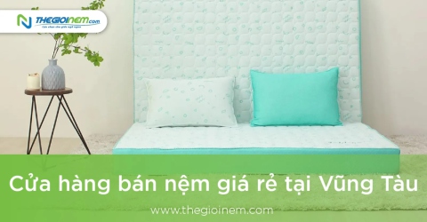 Cửa hàng bán nệm giá rẻ tại Vũng Tàu | Thegioinem.com