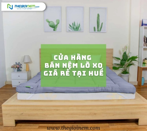 Cửa hàng bán nệm lò xo giá rẻ tại Huế | Thegioinem.com