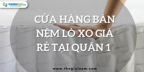 Cửa Hàng Bán Nệm Lò Xo Giá Rẻ Tại Quận 1 - Thế Giới Nệm