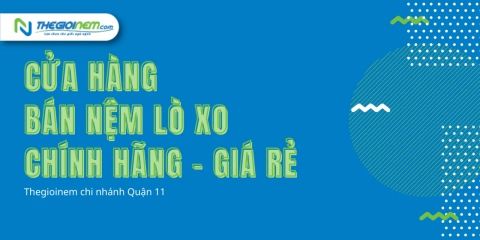 Cửa hàng bán nệm lò xo giá rẻ tại quận 11 | Thegioinem.com