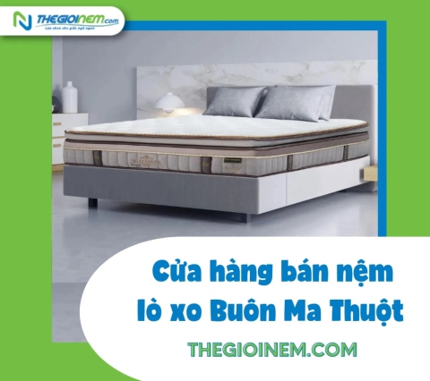 Cửa hàng bán nệm lò xo Buôn Ma Thuột |Thegioinem.com