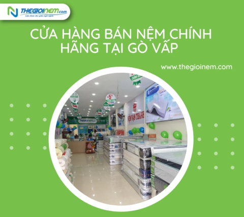 Cửa Hàng Bán Nệm Chính Hãng Tại Gò Vấp - Thegioinem.com