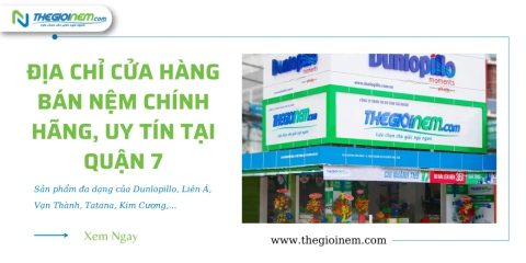 Cửa hàng bán nệm giá rẻ tại quận 7 TPHCM | Thegioinem.com