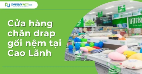 Cửa hàng chăn drap gối nệm tại Cao Lãnh