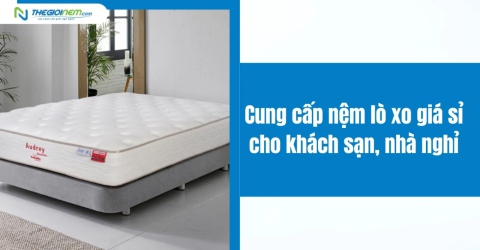 Cung cấp nệm lò xo giá sỉ cho khách sạn, nhà nghỉ | Thegioinem.com