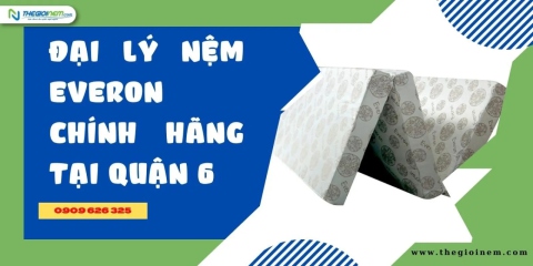 Đại Lý Nệm Everon Chính Hãng Tại Quận 6 | Thegioinem.com