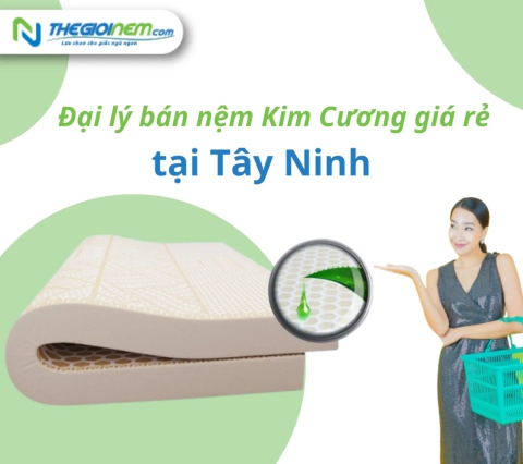 Đại lý bán nệm Kim Cương giá rẻ tại Tây Ninh