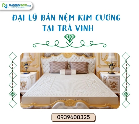 Đại lý bán nệm Kim Cương tại Trà Vinh