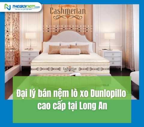 Đại Lý Bán Nệm Lò Xo Dunlopillo Cao Cấp Tại Long An