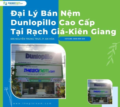 Đại Lý Bán Nệm Lò Xo Dunlopillo Cao Cấp Tại Rạch Giá - Kiên Giang