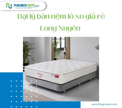 Đại lý bán nệm lò xo giá rẻ Long Xuyên | Thegioinem.com