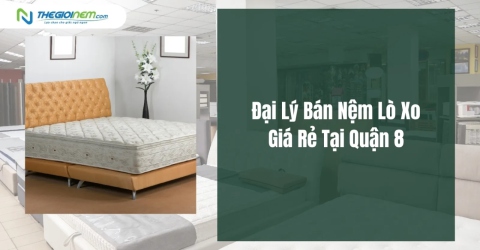 Đại Lý Bán Nệm Lò Xo Giá Rẻ Tại Quận 8 | Thegioinem.com