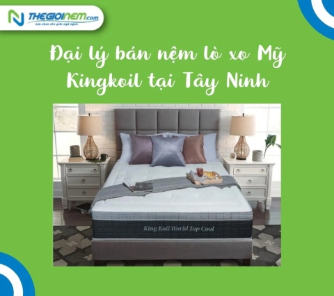 Đại lý bán nệm lò xo Mỹ Kingkoil tại Tây Ninh