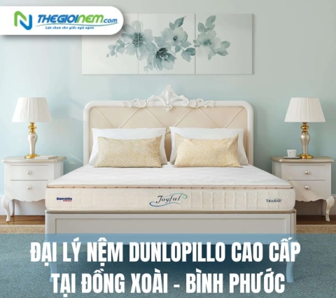 Đại lý nệm Dunlopillo cao cấp tại Đồng Xoài - Bình Phước