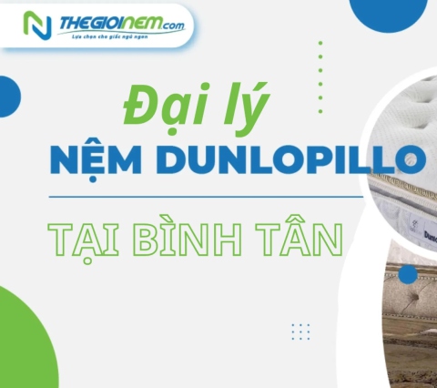 Đại lý nệm Dunlopillo tại Bình Tân HCM | Thegioinem.com