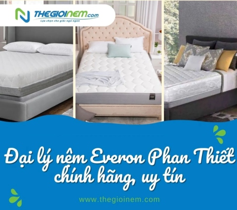 Đại lý nệm Everon Phan Thiết chính hãng, uy tín  - Thegioinem.com