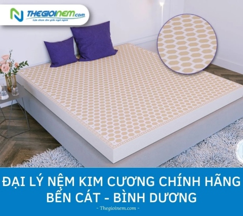 Đại lý nệm Kim Cương chính hãng Bến Cát - Bình Dương